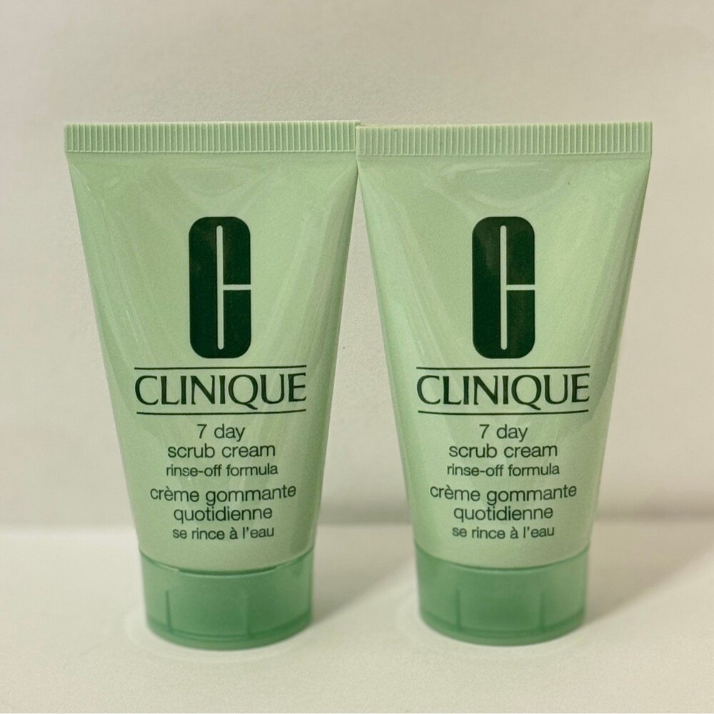 2x Clinique 7 Day Scrub Cream